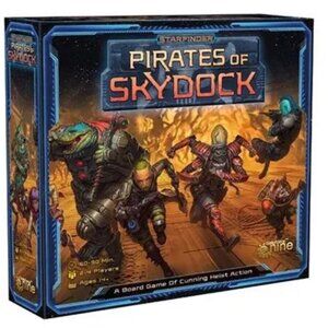 Starfinder Pirates of Skydock Board Game Gale Force 9 War - Sealed